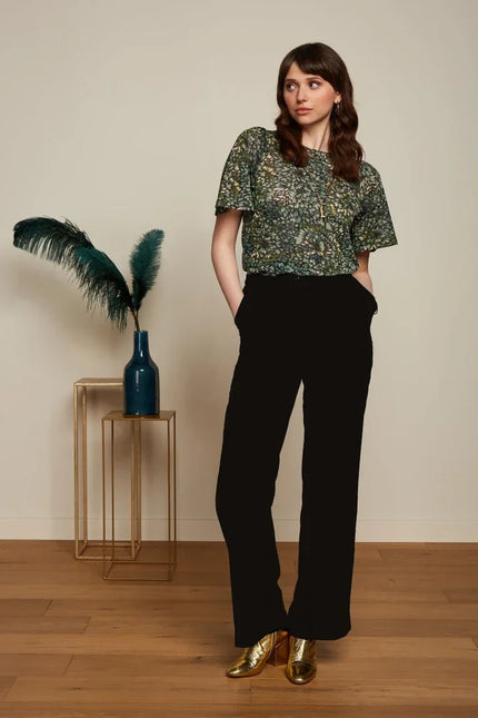 King Louie Marci Pants Uni Fargo, green
