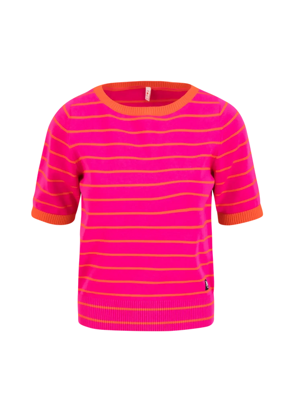 pæn preppy, pink picnic parade stribe