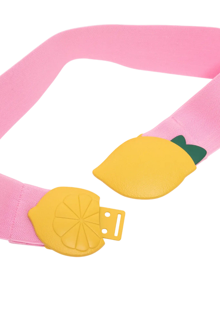 BLUTSGESCHWISTER RIEM limonello love, pink belt