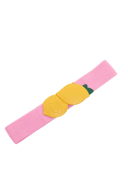 BLUTSGESCHWISTER RIEM limonello love, pink belt