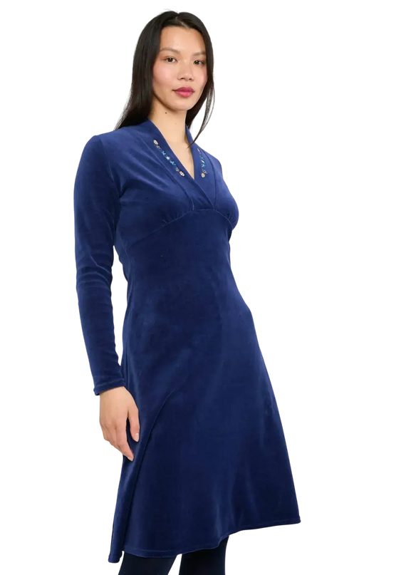 Aura Glamour de Veludo, azul profundezas índigo