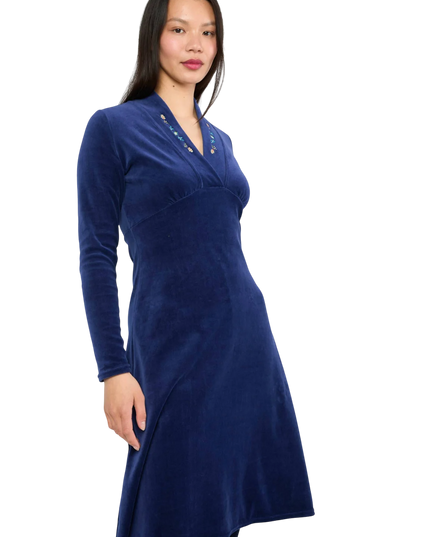 Velvet Glamour Aura, indigo depths blue