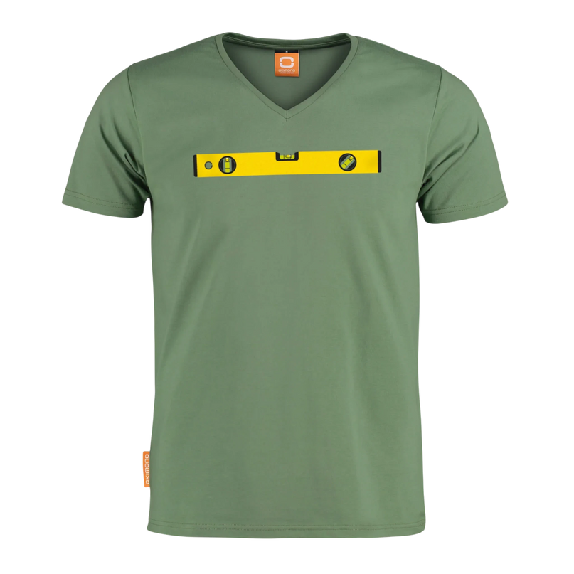 Okimono shirt Net Niet, hedge green