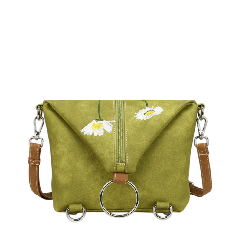 Wildflower crosbody/backpack, l. green