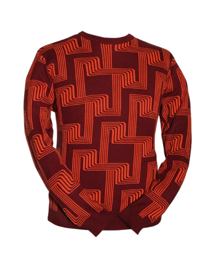 Lines aubergine-orange