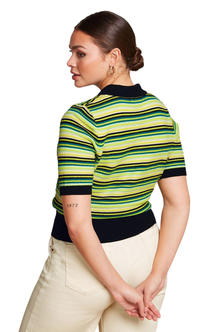 King Louie Polo Top Riva Paradise Green