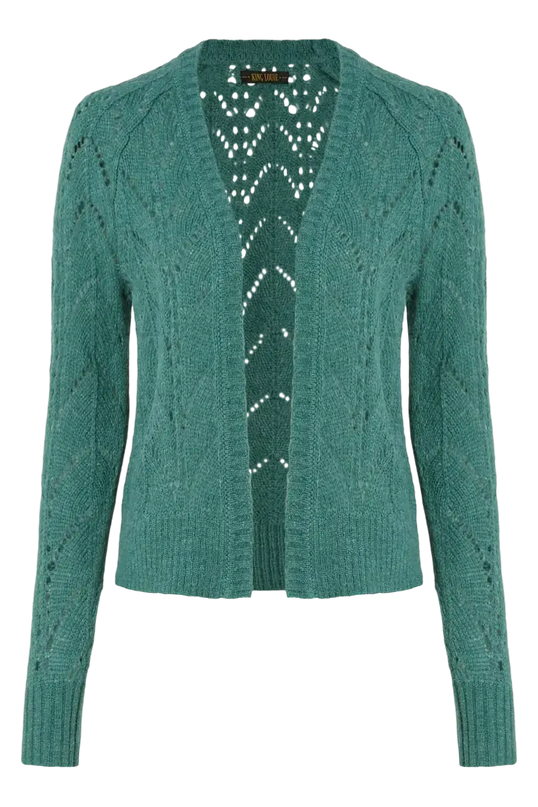 Cardi Blanca Orcia - Verde Fumaça