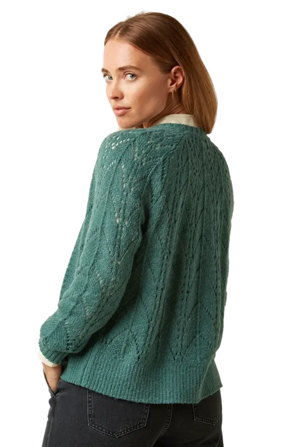 KING LOUIE Blanca Cardi Orcia - Smoke Green