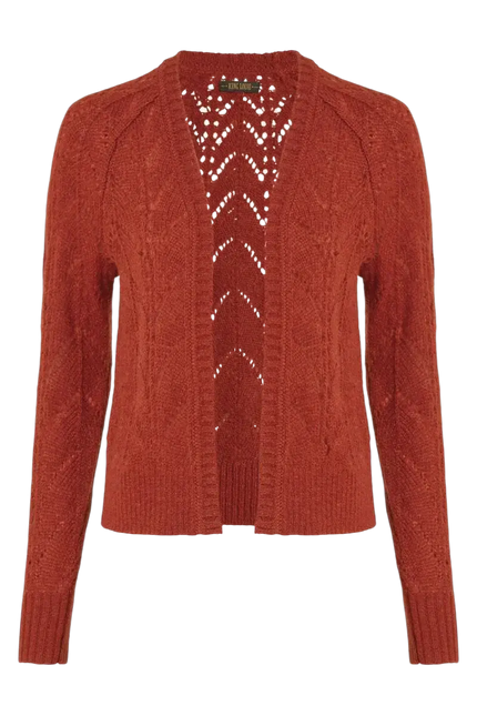 KIING LOUIE Blanca Cardi Orcia - Spicy Brown