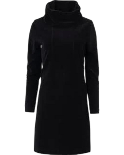 Pleun Tunique Rib Velours plain black