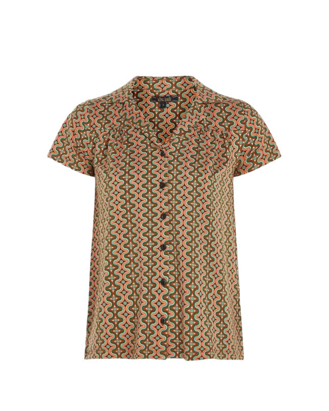 Tex Blouse Twisted, black