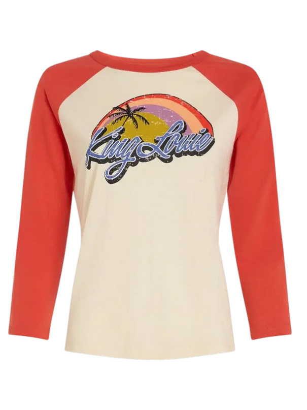 CAMISETA RAGLAN COM ESTAMPA