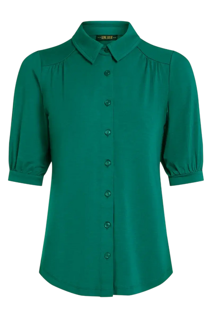 Carina Blouse Tulum Ponderosa Green