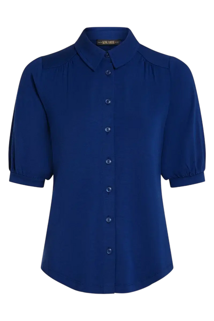 KING LOUIE Carina Blouse Tulum Ponderosa Mazarine