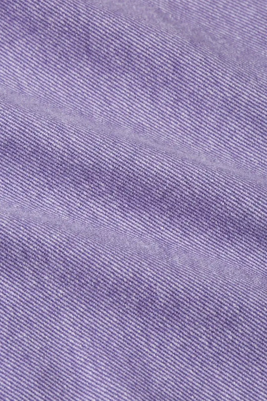 Calça Peppa Denim Colorido Lilás Transparente