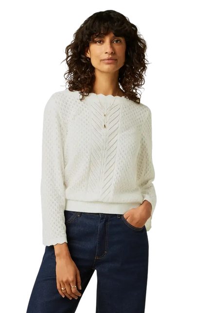 Audrey Top Rocky Ajour White
