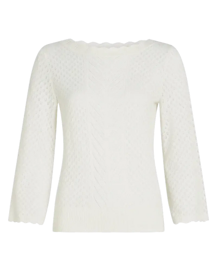 Top Audrey Rocky Ajour Branco