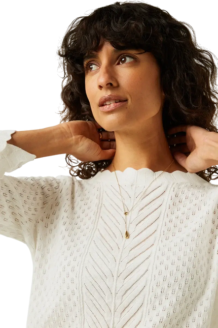 Audrey Top Rocky Ajour White