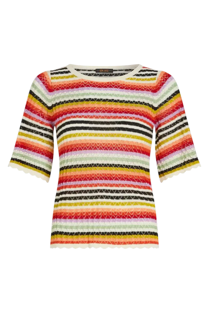 KING LOUIE Maree Top Basile Multi Color