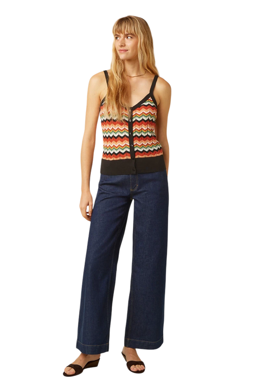 KING LOUIE TOP ISA KNIT TOP LE ROY