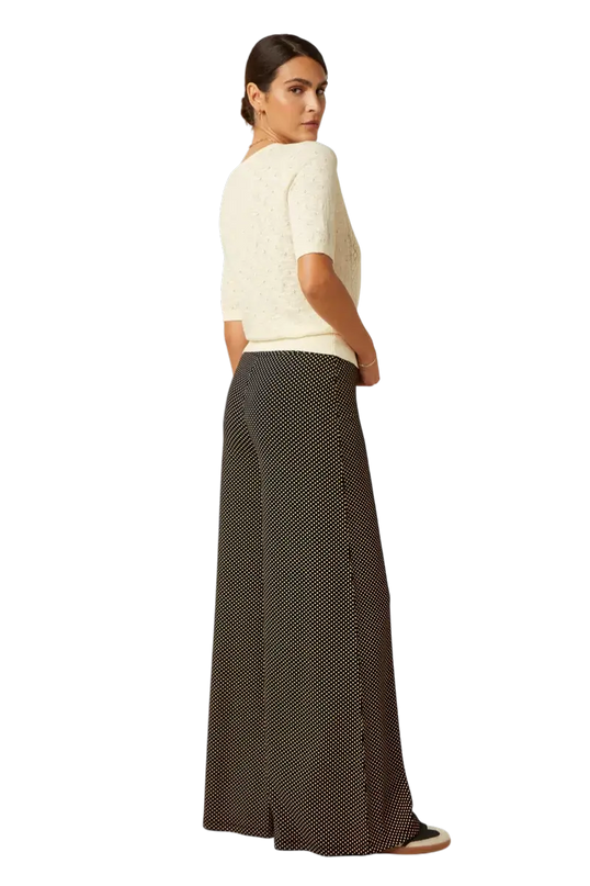 Calça Palazzo Border Piper