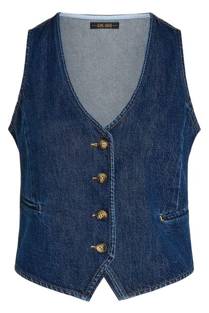 GILET PLAYA DENIM