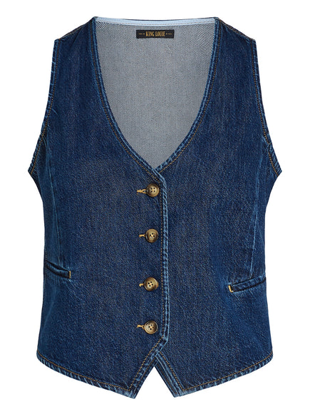 GILET PLAYA DENIM