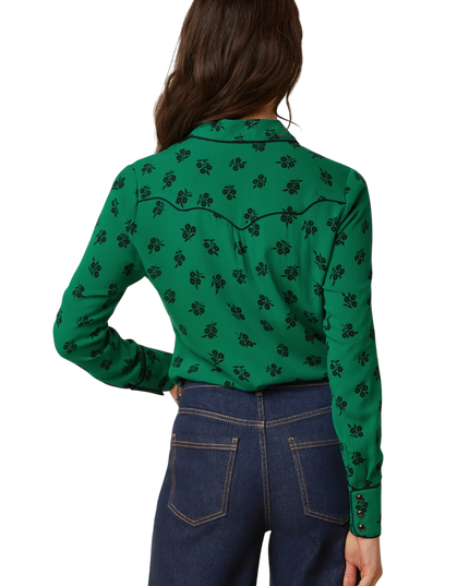 King Louie Rosie Western Blouse Farlane