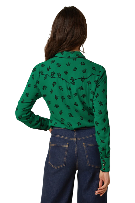 King Louie Rosie Western Blouse Farlane