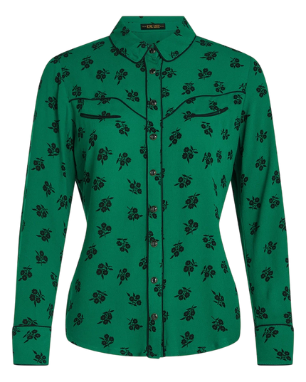 King Louie Rosie Western Blouse Farlane
