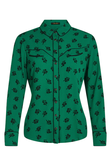 King Louie Rosie Western Blouse Farlane