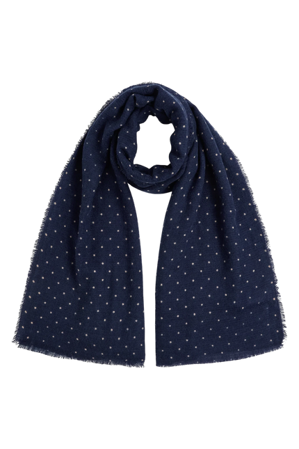 KING LOUIE FRECKIE SCARF, INK BLUE