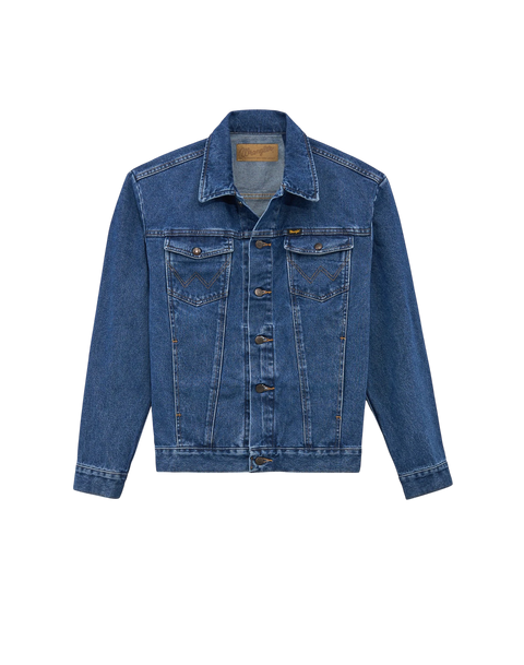WRANGLER REGULAR COWBOY CUT JACKET, STONEWASH
