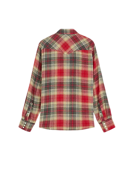 Wrangler regular western shirt, chili pepper