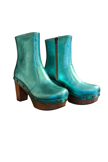 Isabell metallic turquoise