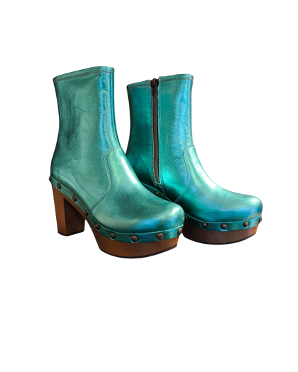 Isabell metallic turquoise