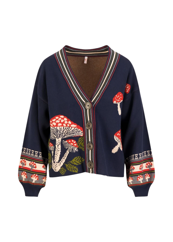 BLUTSGESCHWISTER VEST CHARMING STORYTELLER, GRANNY'S MUSHROOM BASKET