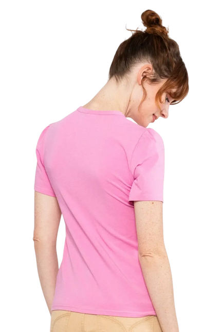 BLUTSGESCHWISTER top Criss Cross Coeur, summer strawberry pink