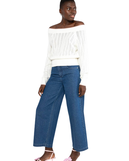 DELICIOUS SUMMER, DREAMY WHITE KNIT