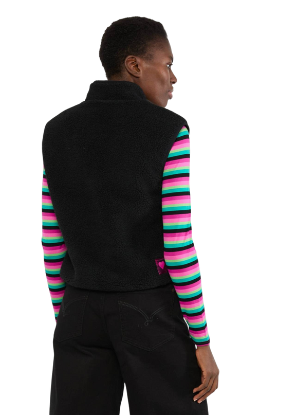 Heat up Vestover, black onyx teddy