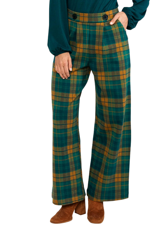 BLUTSGESCHWISTER PANTALON TAILORED BUSINESS, CLASSY SASSY CHECK