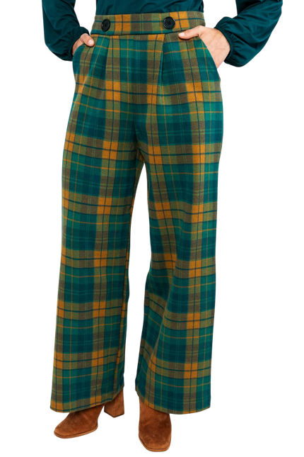 BLUTSGESCHWISTER PANTALON TAILORED BUSINESS, CLASSY SASSY CHECK