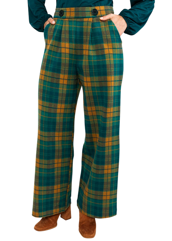 BLUTSGESCHWISTER PANTALON TAILORED BUSINESS, CLASSY SASSY CHECK
