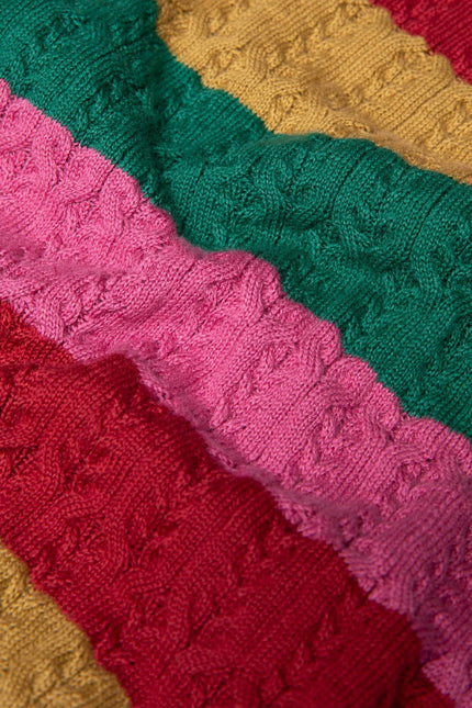 Blutsgeschwister spencer, Carnaby Candy, little party stripe knit
