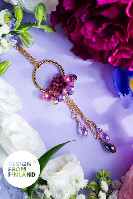 DAUGHTER OF THE WILD ROSE KETTING - 18K GOLD PLATED
