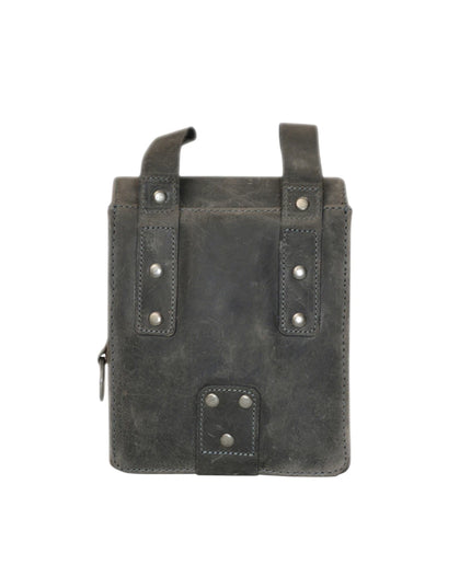 GREENBURRY BIKER HEUPTAS CHARCOAL LEER