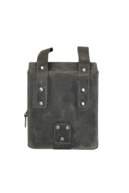 GREENBURRY BIKER HEUPTAS CHARCOAL LEER