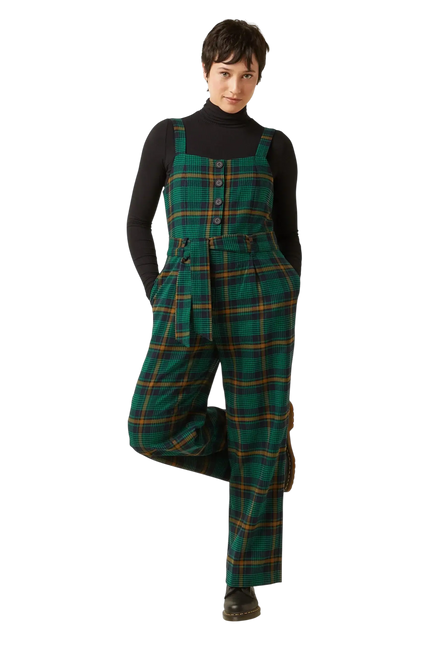 Ines Jumpsuit Leeds Check, evening blue