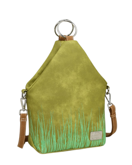 Wildflower crosbody/backpack, l. green