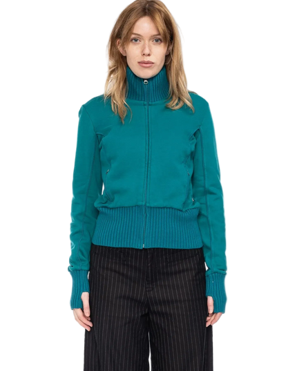 Sweatjack Nel turquiose